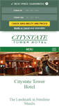 Mobile Screenshot of citystatetowerhotel.com.ph